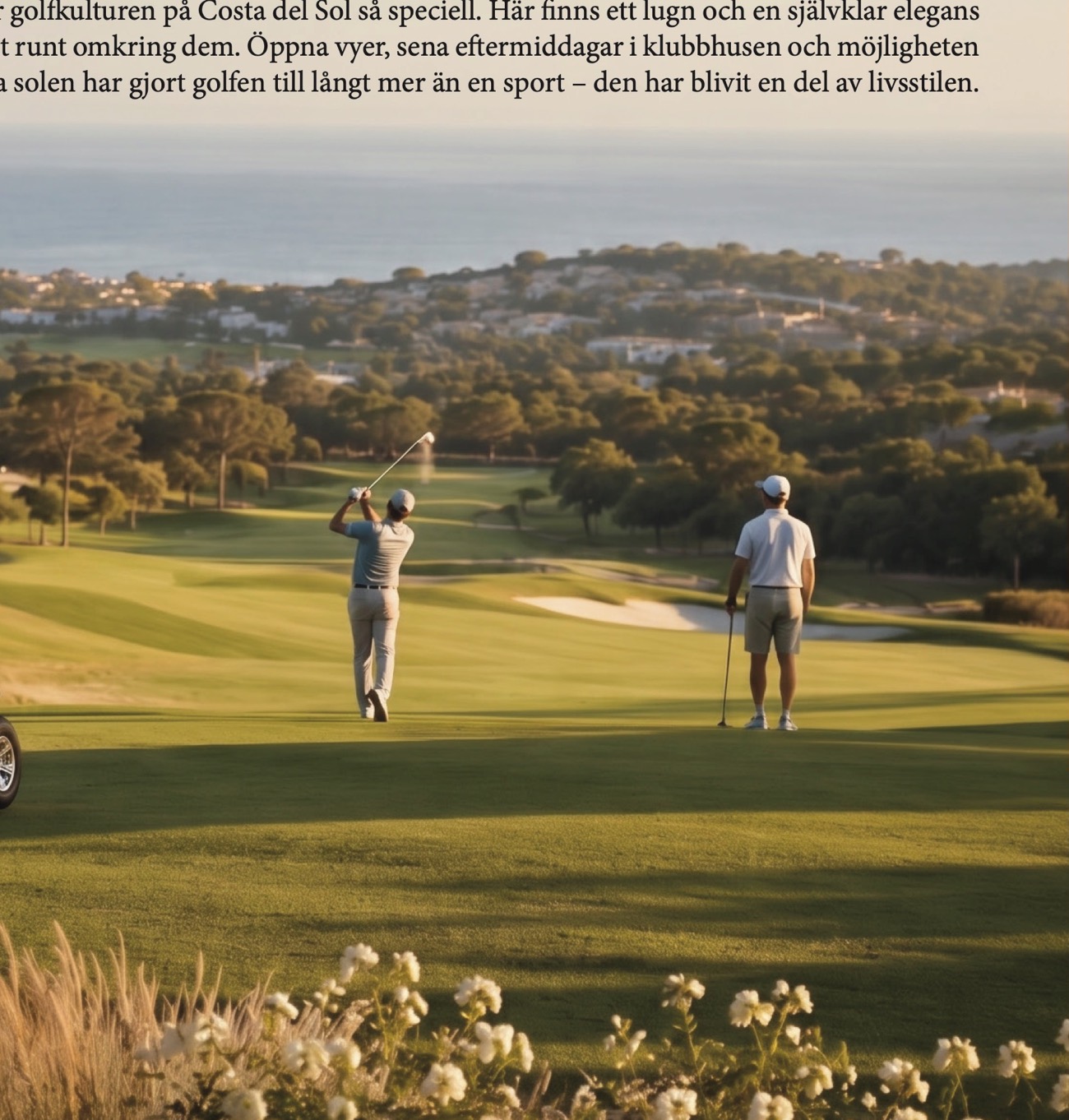 Costa del Sol kallas ofta Costa del Golf – med över 70 banor längs kusten.